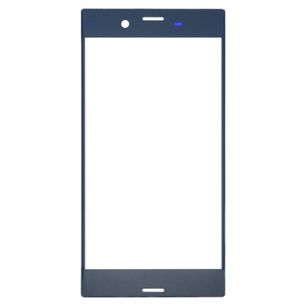 Front Screen Outer Glass Lens for Sony Xperia XZ(Blue)-garmade.com