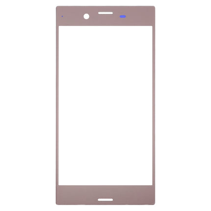 Front Screen Outer Glass Lens for Sony Xperia XZ(Rose Gold)-garmade.com