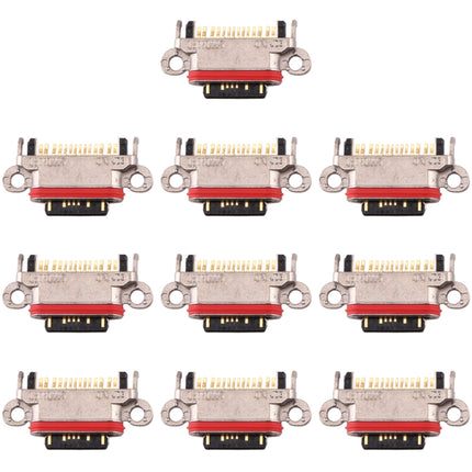 10 PCS Charging Port Connector for OPPO R17-garmade.com