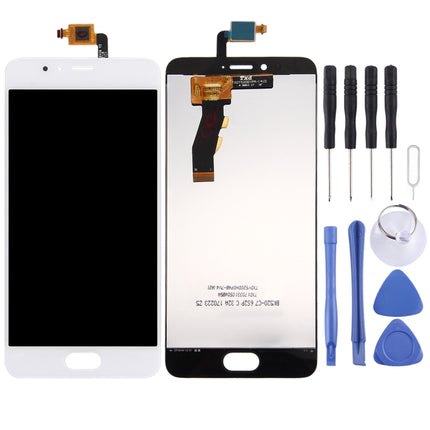 For Meizu M5s / Meilan 5s LCD Screen + Touch Panel(White)-garmade.com
