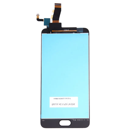 LCD Screen and Digitizer Full Assembly for Meizu M5 / Meilan 5(Black)-garmade.com