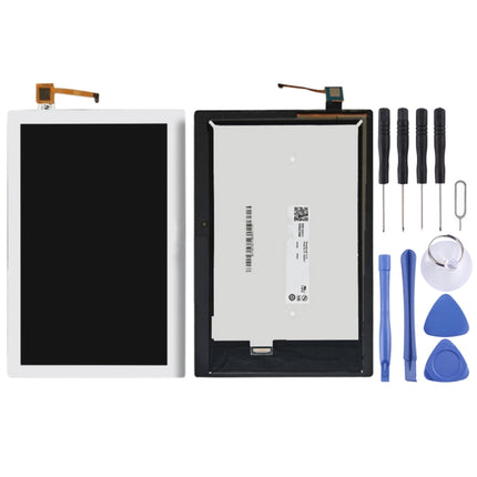 LCD Screen and Digitizer Full Assembly for Lenovo TB3-X70L ZA0Y TB3-X70F ZA0X TB3-X70N TB3-X70 (White)-garmade.com