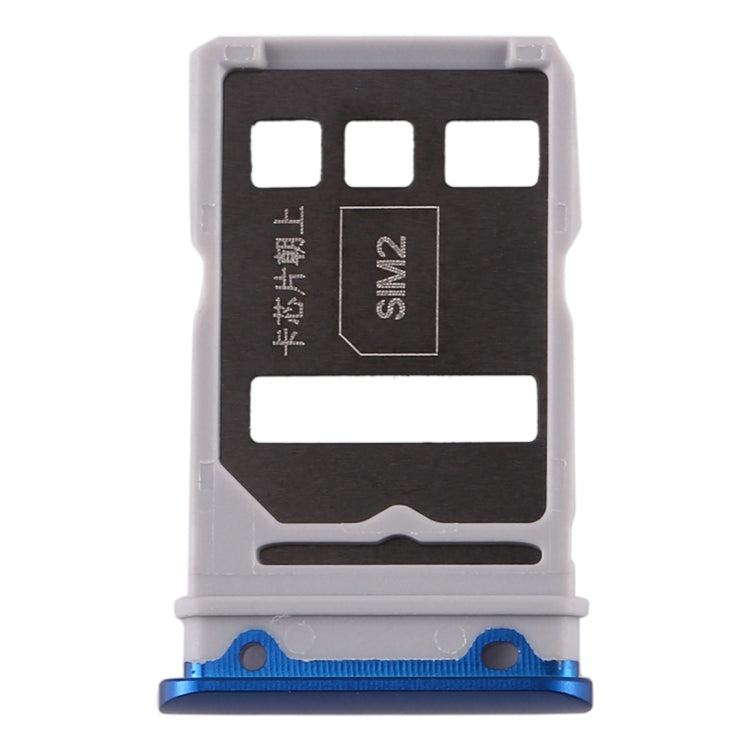 SIM Card Tray + SIM Card Tray for Huawei Honor V30 Pro / Honor V30 (Blue)-garmade.com