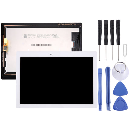 LCD Screen and Digitizer Full Assembly for Lenovo Tab 2 A10-30 / TB2-X30F(White)-garmade.com