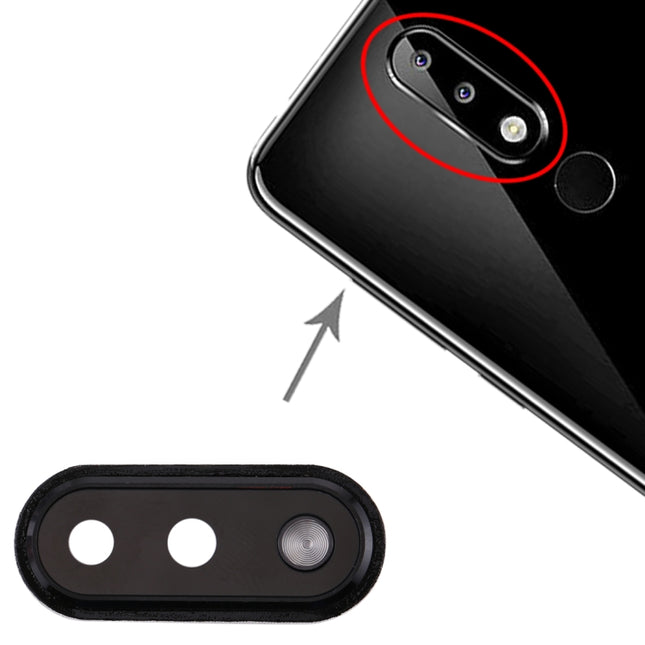 Camera Lens Cover for Nokia X5(Black)-garmade.com