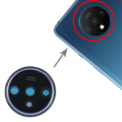 Replacement Camera Lens Cover for OnePlus 7T (Blue)-garmade.com