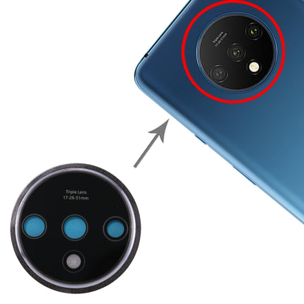 Replacement Camera Lens Cover for OnePlus 7T (Silver)-garmade.com