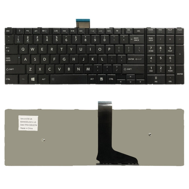 US Version Keyboard for Toshiba Satellite C50D C50-A C50-A506 C50D-A C55T-A C55-A C55D-A-garmade.com