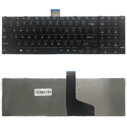 US Version Keyboard for Toshiba Satellite C850 C850D C855 C855D L850 L850D L855 L855D L870 L870D-garmade.com