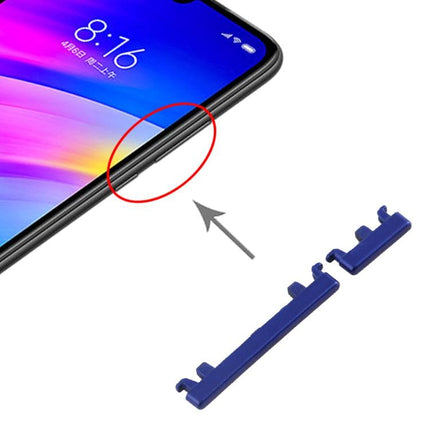 Side Keys for Xiaomi Redmi 7(Blue)-garmade.com