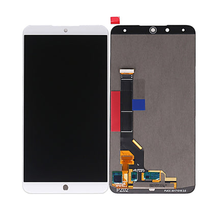 LCD Screen and Digitizer Full Assembly for Meizu 15 Plus (White)-garmade.com