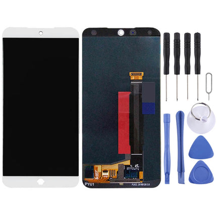 LCD Screen and Digitizer Full Assembly for Meizu 15 (White)-garmade.com