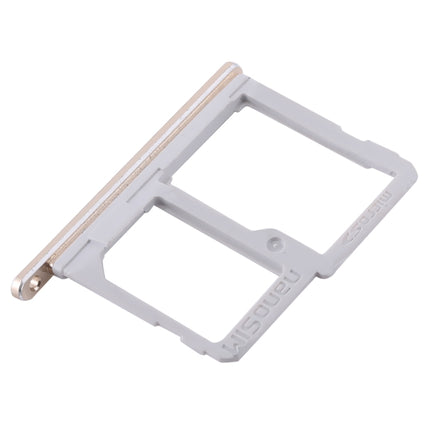 SIM Card Tray + Micro SD Card Tray for LG Q6 / M700 / M700N / G6 Mini(Gold)-garmade.com