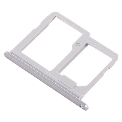 SIM Card Tray + Micro SD Card Tray for LG Q6 / M700 / M700N / G6 Mini (Silver)-garmade.com
