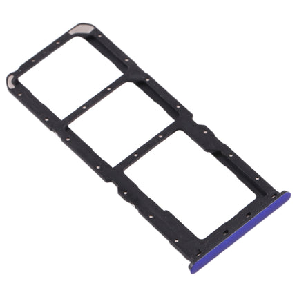 SIM Card Tray + SIM Card Tray + Micro SD Card Tray for OPPO Realme X2(Purple)-garmade.com