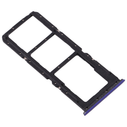 SIM Card Tray + SIM Card Tray + Micro SD Card Tray for OPPO Realme X2(Purple)-garmade.com