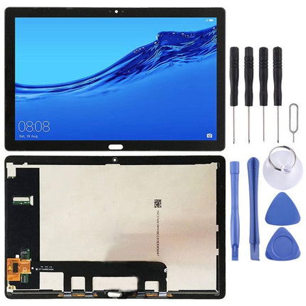 LCD Screen and Digitizer Full Assembly for Huawei MediaPad M5 Lite 10 BAH2-W19 BAH2-L09(Black)-garmade.com