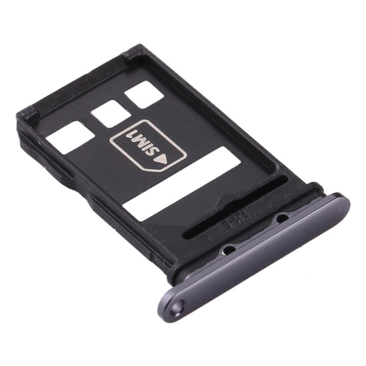 SIM Card Tray + NM Card Tray for Huawei P40 Black-garmade.com