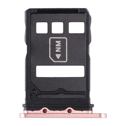 SIM Card Tray + NM Card Tray for Huawei P40 Gold-garmade.com