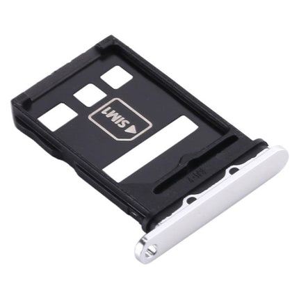 SIM Card Tray + NM Card Tray for Huawei P40 White-garmade.com
