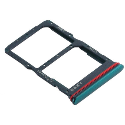 SIM Card Tray + NM Card Tray for Huawei Honor 30S / Nova 7 SE Green-garmade.com