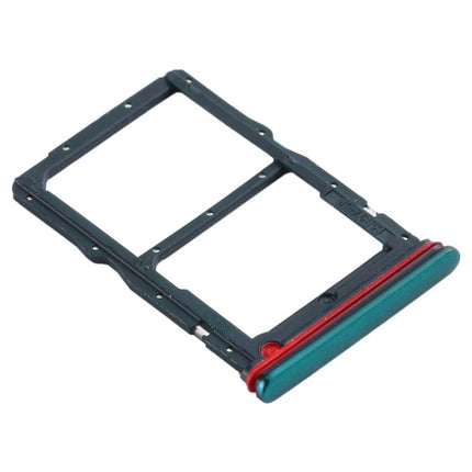 SIM Card Tray + NM Card Tray for Huawei Honor 30S / Nova 7 SE Green-garmade.com