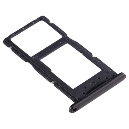 SIM Card Tray + SIM Card Tray / Micro SD Card Tray for Huawei Enjoy 9s (Black)-garmade.com