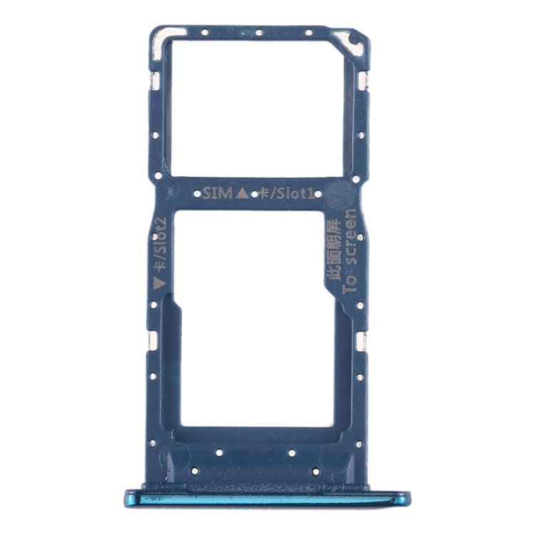 SIM Card Tray + SIM Card Tray / Micro SD Card Tray for Huawei Enjoy 9s (Blue)-garmade.com