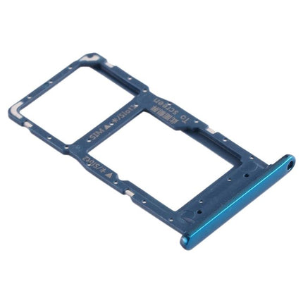 SIM Card Tray + SIM Card Tray / Micro SD Card Tray for Huawei Enjoy 9s (Blue)-garmade.com