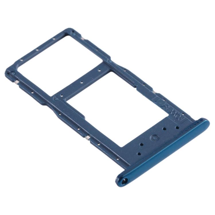 SIM Card Tray + SIM Card Tray / Micro SD Card Tray for Huawei Enjoy 9s (Blue)-garmade.com