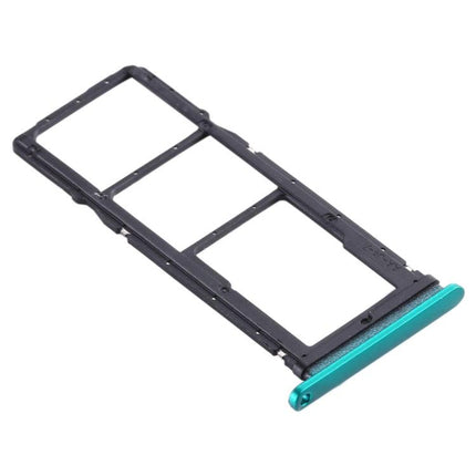 Dual SIM Card Tray + Micro SD Card Tray for Huawei Honor Play 4T Green-garmade.com