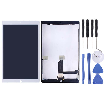 LCD Screen and Digitizer Full Assembly with Board for iPad Pro 12.9 inch A1584 A1652 (2015)(White)-garmade.com