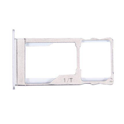 For Meizu Pro 5 SIM + SIM / Micro SD Card Tray(Silver)-garmade.com