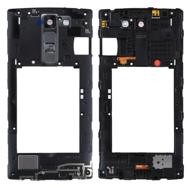 for LG C90 H500 Middle Frame Bezel with Speaker Ringer Buzzer & Rear Camera Lens & Home Button-garmade.com