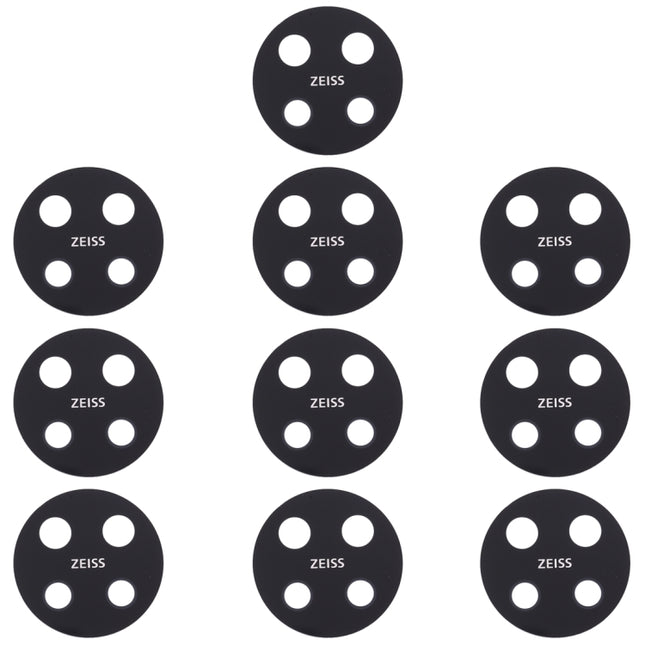 10 PCS Back Camera Lens for Nokia 7.2 / 6.2 TA-1196 TA-1198 TA-1200 TA-1187 TA-1201-garmade.com