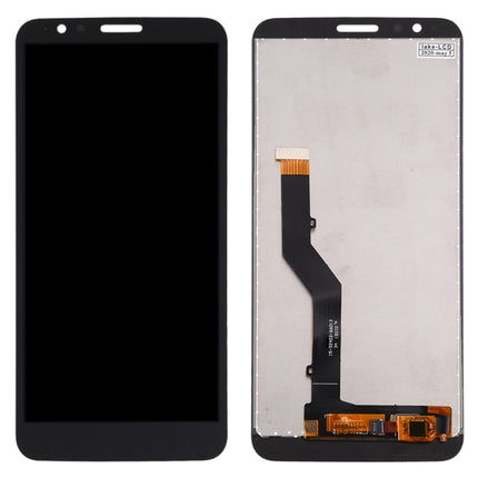 LCD Screen and Digitizer Full Assembly for Motorola Moto E6 (Black)-garmade.com