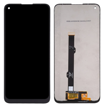 LCD Screen and Digitizer Full Assembly for Motorola Moto G8 (Black)-garmade.com