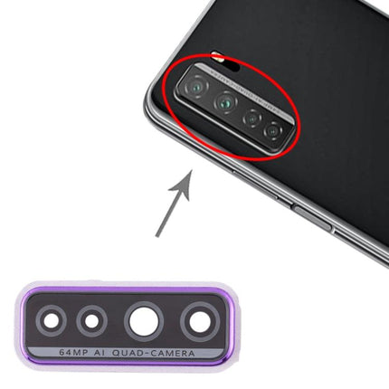 Camera Lens Cover for Huawei P40 Lite 5G / Nova 7 SE (Purple)-garmade.com