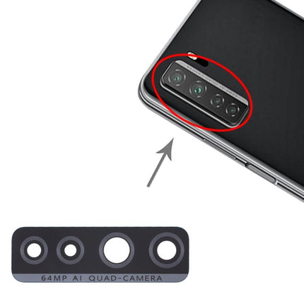 10 PCS Back Camera Lens for Huawei P40 Lite 5G / Nova 7 SE-garmade.com