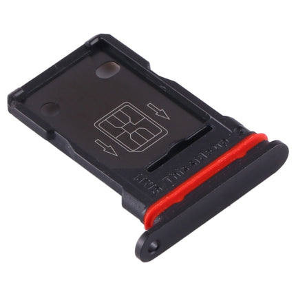 Replacement SIM Card Tray + SIM Card Tray for OnePlus 8(Black)-garmade.com