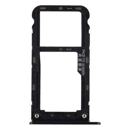 Dual SIM Card Tray & Micro SD Card Tray for Xiaomi Redmi Note 5 Black-garmade.com