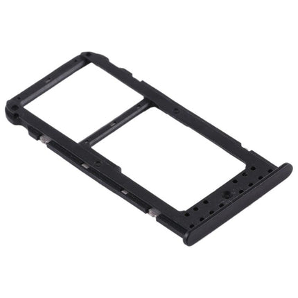 SIM Card Tray + SIM Card Tray / Micro SD Card Tray for Huawei Honor V9 Play (Black)-garmade.com