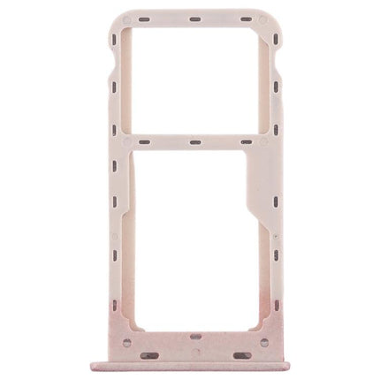 SIM Card Tray + SIM Card Tray / Micro SD Card Tray for Huawei Honor 6A (Pink)-garmade.com