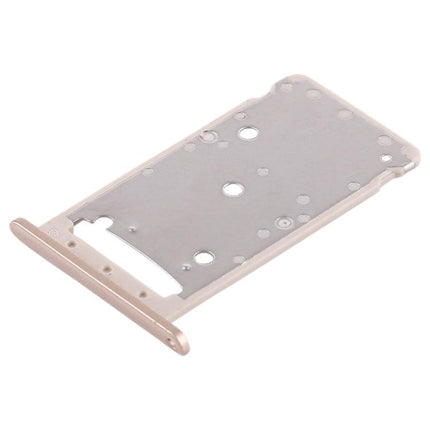 Dual SIM Card Tray / Micro SD Card Tray for Huawei Enjoy 6 / AL10 Gold-garmade.com