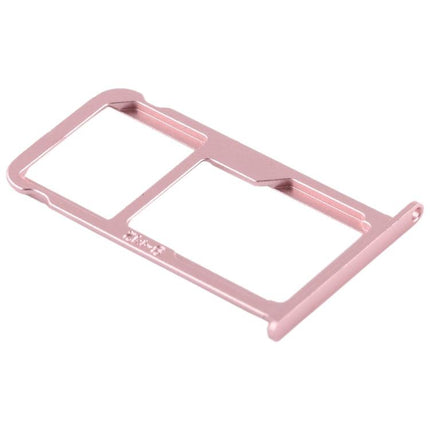 Dual SIM Card Tray / Micro SD Card for Huawei G9 Plus (Pink)-garmade.com