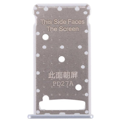 SIM Card Tray + SIM Card Tray / Micro SD Card Tray for Huawei Honor 5c (Silver)-garmade.com