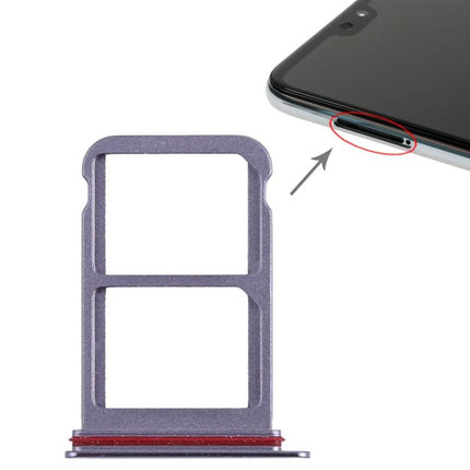 SIM Card Tray + SIM Card Tray for Huawei P20 Pro (Twilight)-garmade.com