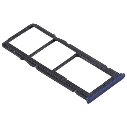 Dual SIM Card Tray + Micro SD Card Tray for Huawei Enjoy 8 Plus Blue-garmade.com