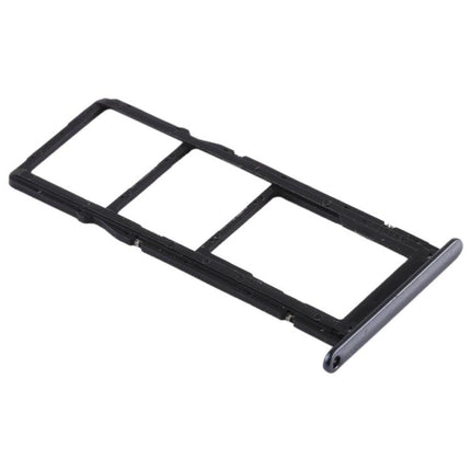 Dual SIM Card Tray + Micro SD Card for Huawei Honor 7A Black-garmade.com