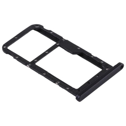 Dual SIM Card Tray / Micro SD Card for Huawei P20 Lite / Nova 3e (Black)-garmade.com